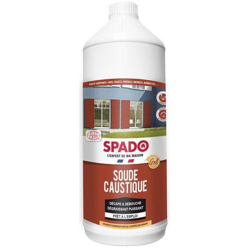 Illustration de : Soude Caustique Gel - 1L - Spado