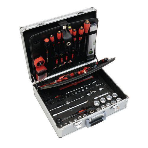Valise aluminium 128 pièces - Nb d'outils : 128 thumbnail image 1