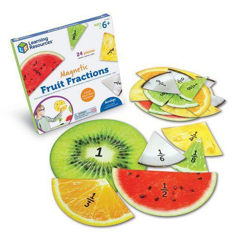 Fractions magnétiques - fruits thumbnail image 1