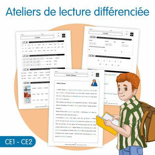 Illustration de : Atelier de lecture différenciée CE1-CE2