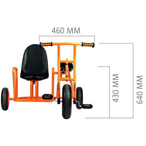 Illustration de : Tricycle side car - Beleduc