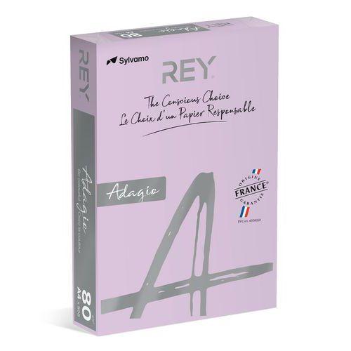 Ramette couleur vive 500 feuilles 80g A4 à la teinte - lilas thumbnail image 1