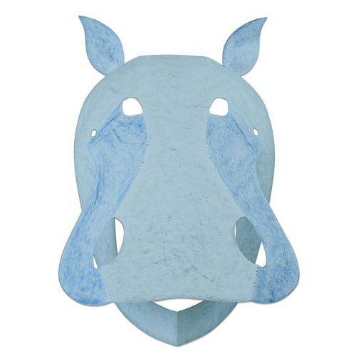 Illustration de : Lot de 30 masques à plier animaux sauvages