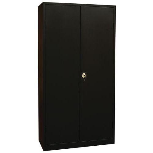 Illustration de : Armoire à portes battantes 2000 - H 195 x 100 cm - Manutan Expert