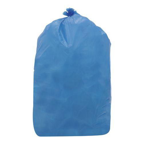200 Sacs poubelle PEHD 120 L Bleu thumbnail image 1