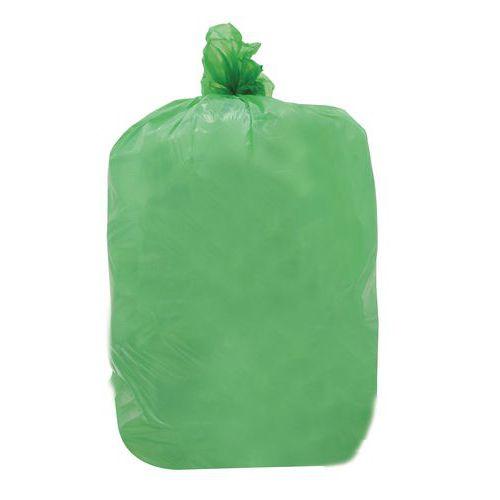 200 Sacs poubelle PEHD 120 L Vert thumbnail image 1