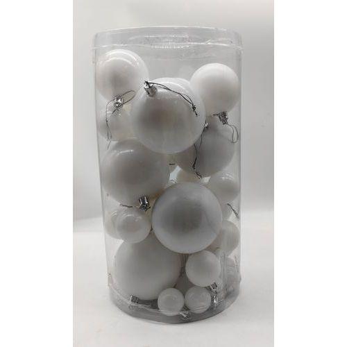 Ensemble de 39 boules à décorer plastique thumbnail image 1