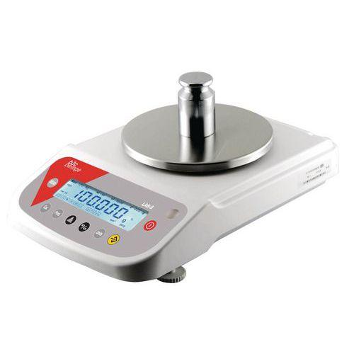 Illustration de : Balance de précision LAB-S - Portée 0.41 à 5 kg - B3C