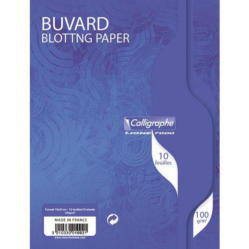 Buvard 16x21 blanc 100g thumbnail image 1