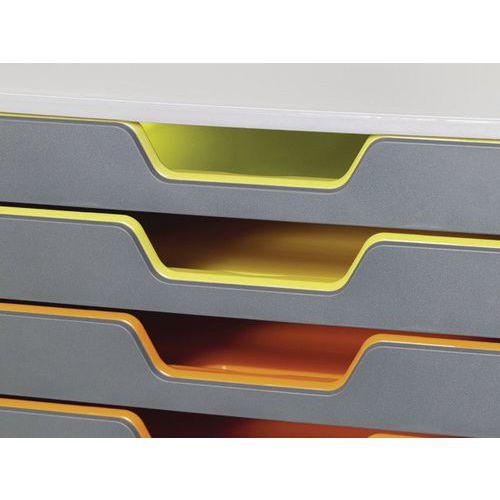 Illustration de : Module de classement Varicolor - 7 tiroirs