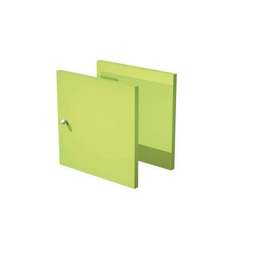 Lot de 2 portes pour meuble de rangement Maxicube - Vert thumbnail image 1