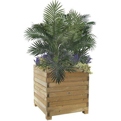 Jardinière bois naturel thumbnail image 1
