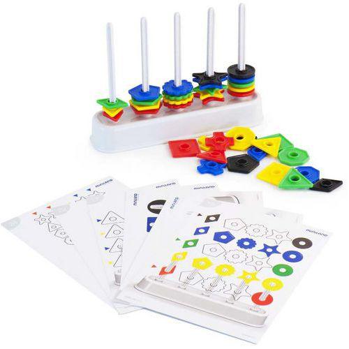 Illustration de : Abaque formes à empiler - Miniland