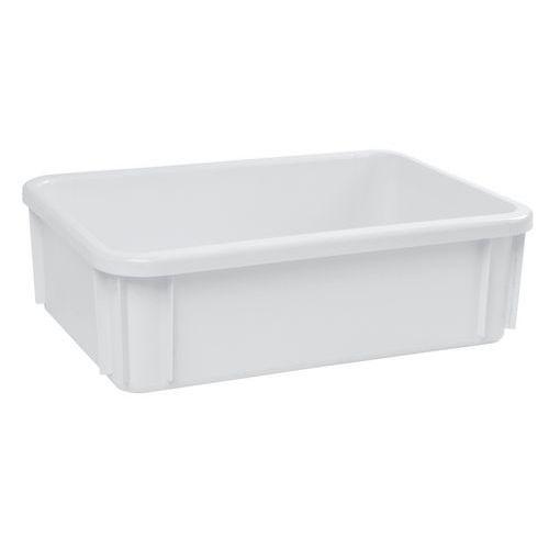 Lot de 8 bacs plastique 10L Blanc HIPS thumbnail image 1