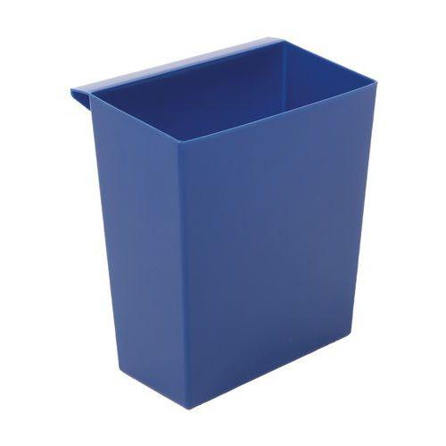 Bac pour poubelle à papier en cône 21L et 27L, Coloris : Bleu thumbnail image 1