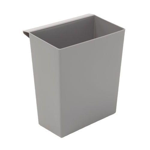 Bac pour poubelle à papier en cône 21L et 27L, Coloris : Gris thumbnail image 1