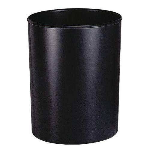 Illustration de : Corbeille à papier résistant au feu (avec bac), 13L et 20L - Vepabins