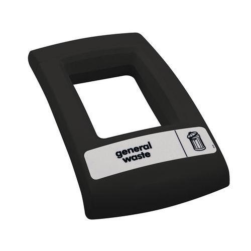 Couvercle ouvert pour collecteur Envirobin 55L et 82L, Coloris : Noir thumbnail image 1