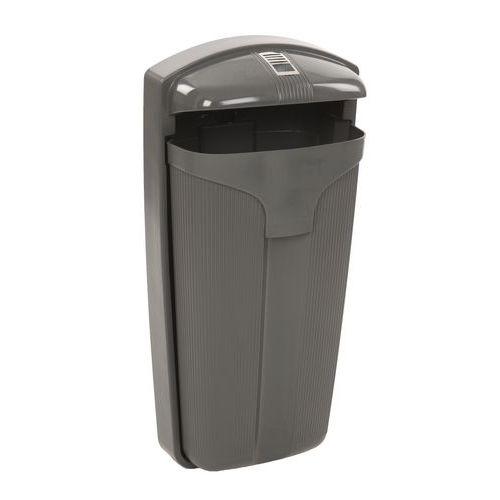 Poubelle Cibeles 50L gris thumbnail image 1