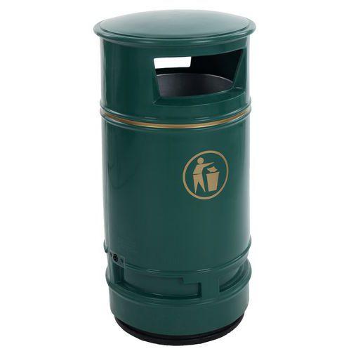 Illustration de : Poubelle Copperfield 90L - Vepabins