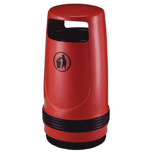 Poubelle Merlin 90L rouge thumbnail image 1