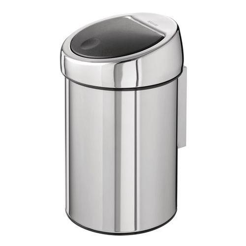 Poubelle murale Touch 3L inox thumbnail image 1
