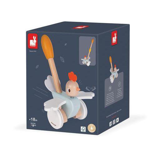 Illustration de : Poulette à pousser - Janod