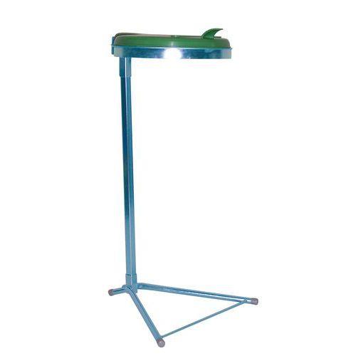 Support sac-poubelle - 120 L avec couvercle Vert thumbnail image 1