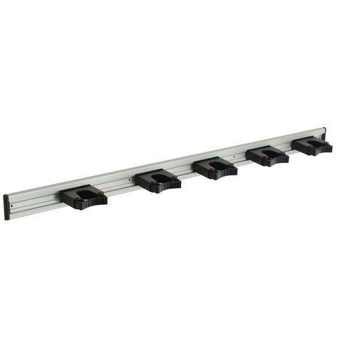 Rail de suspension d'outils 900 mm Toolflex gris métal thumbnail image 1