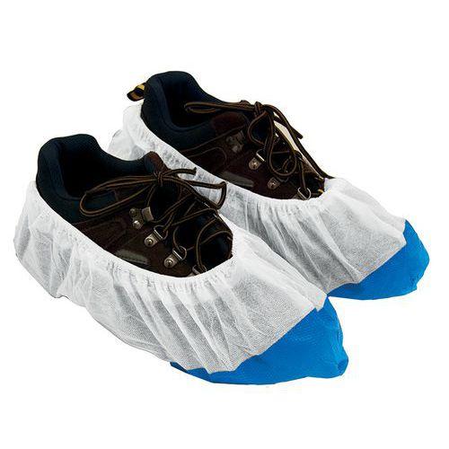 Illustration de : Couvre-chaussures jetables antidérapantes