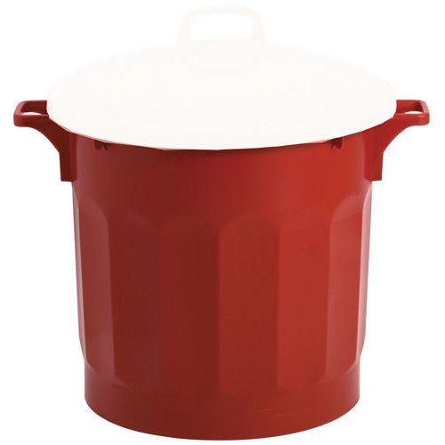 Poubelle agroalimentaire sans couvercle HACCP - 75 L thumbnail image 1