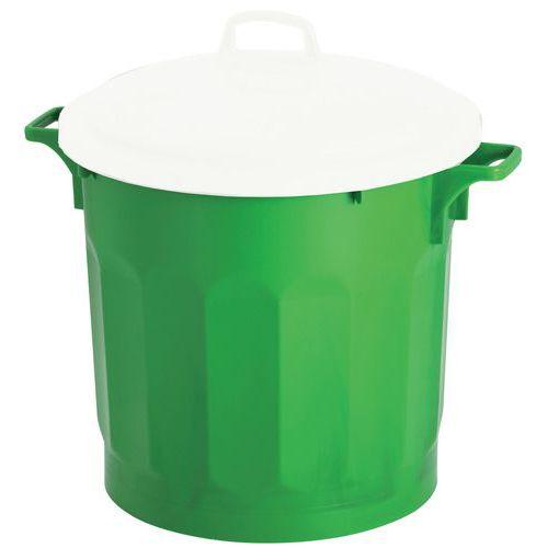 Poubelle agroalimentaire tri sélectif  HACCP - 75 L Vert thumbnail image 1