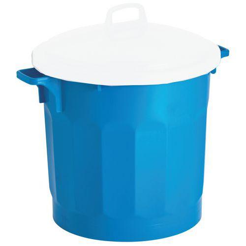 Poubelle agroalimentaire tri sélectif  HACCP - 75 L Bleu thumbnail image 1
