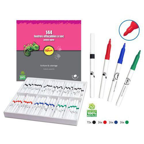 Classpack 144 feutres effaçables à sec Pichon pointe moyenne ogive 3 mm thumbnail image 1