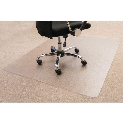 Illustration de : Tapis de sol bureau PVC pour sol tendre - Floortex