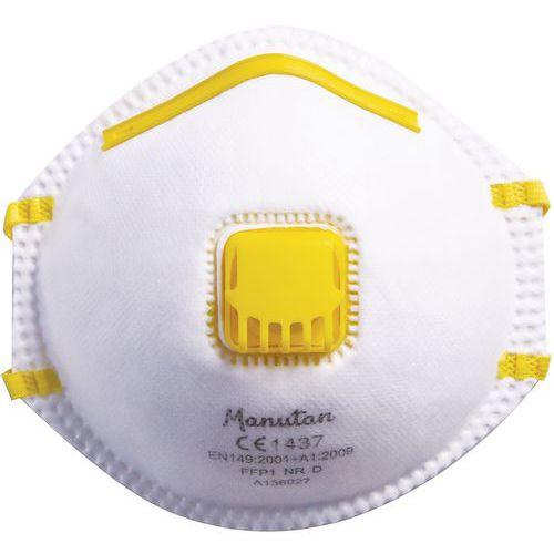 Demi-masque respiratoire coque à usage unique FFP1 - Manutan Expert fullname image