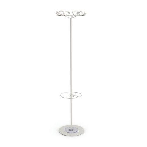 Portemanteau Kobé avec porte parapluie, Coloris : Blanc thumbnail image 1