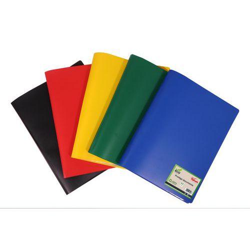 Illustration de : Reliure plastique recyclé 30 volets 40 microns - Pichon