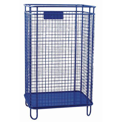 Support pour sac-poubelle - 110 L Bleu thumbnail image 1