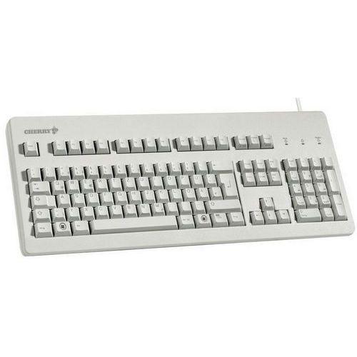 Clavier mécanique filaire CHERRY G80-3000 gris clair AZERTY thumbnail image 1