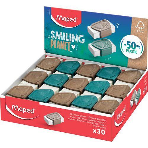 Gomme plastique sans PVC avec fourreau 50% fibres de bois thumbnail image 1
