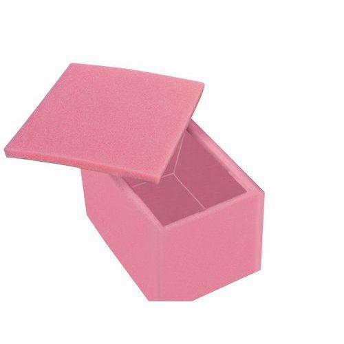 Lot de 18 Plaque - Mousse L:600 - rose Largeur:600 thumbnail image 1