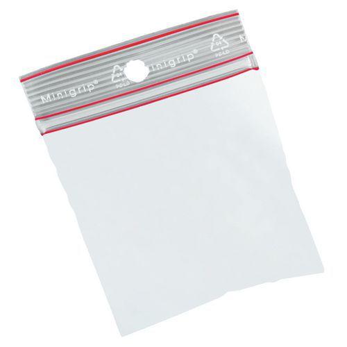 500 sacs plastique Minigrip 100 std Larg: 160 mm x Ht: 220 mm thumbnail image 1