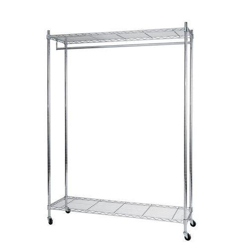 Illustration de : Vestiaire mobile 26 cintres Alba