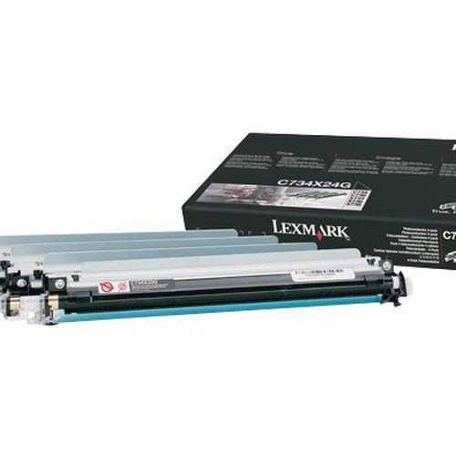 Toner - C734 - Magenta/Cyan/Jaune/Noir - Lexmark thumbnail image 1