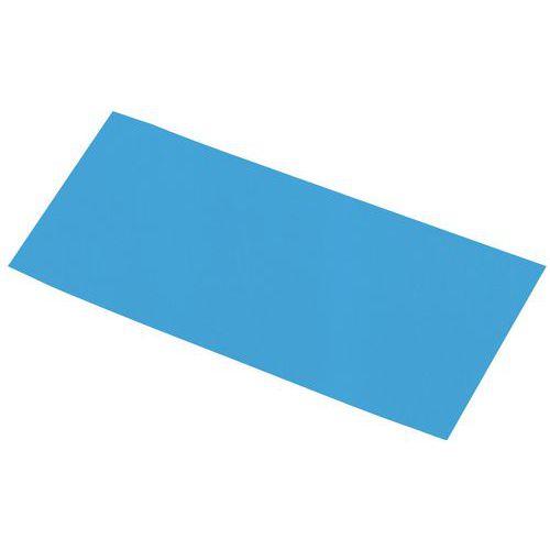 Lot de 100 Fiches intercalaires carton bleu - 105 x 240 mm thumbnail image 1