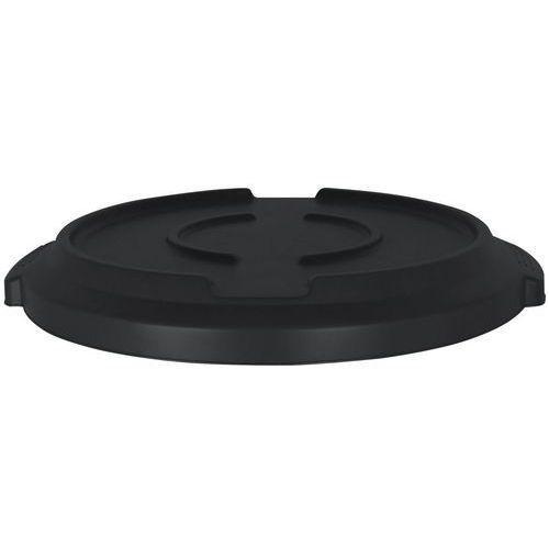 Couvercle clipsable p/conteneur 120 L Noir thumbnail image 1