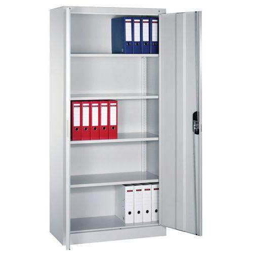 Illustration de : Armoire de bureau à portes battantes Série 900