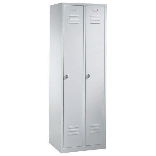 Illustration de : Vestiaire S2000 Classic industrie propre - Colonne largeur 300mm - Sur socle - CP