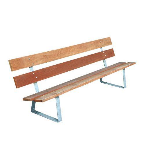 Banc bois Piquia thumbnail image 1